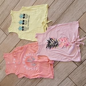 Bundle of tie bottom justice tanks